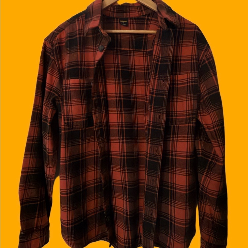 Brahma Red and Black Plaid Shirt